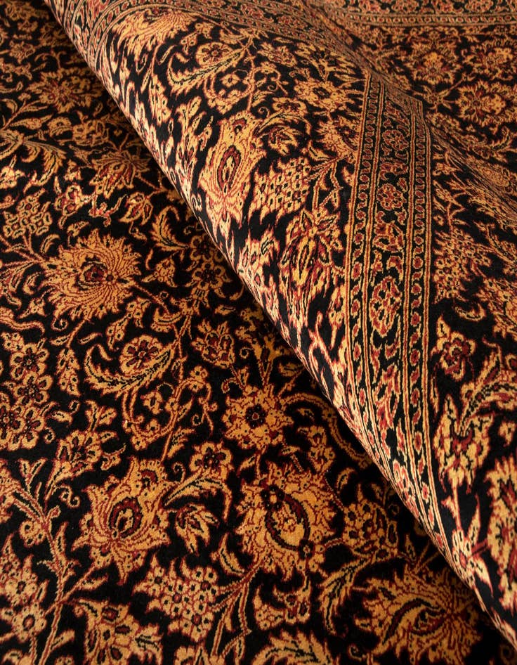 Detail image of  6' 5 x 9' 7 Ghom Silk Rug
