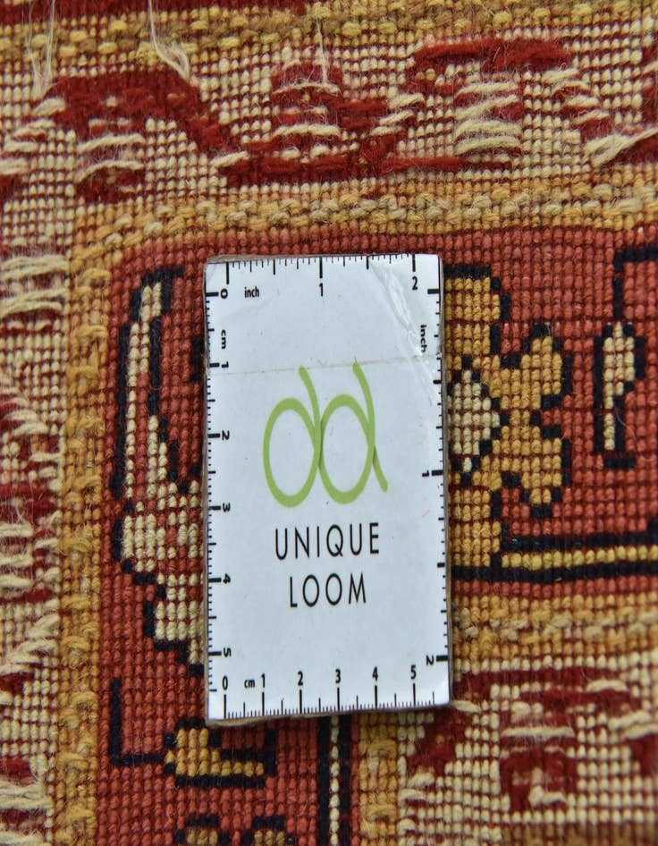 Detail image of 4' 7 x 6' 10 Hand Knotted Ghoochan Persian Wool Rug