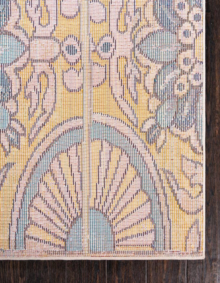 Detail image of  10' 6 x 16' 5  Washable Hyacinth Rug