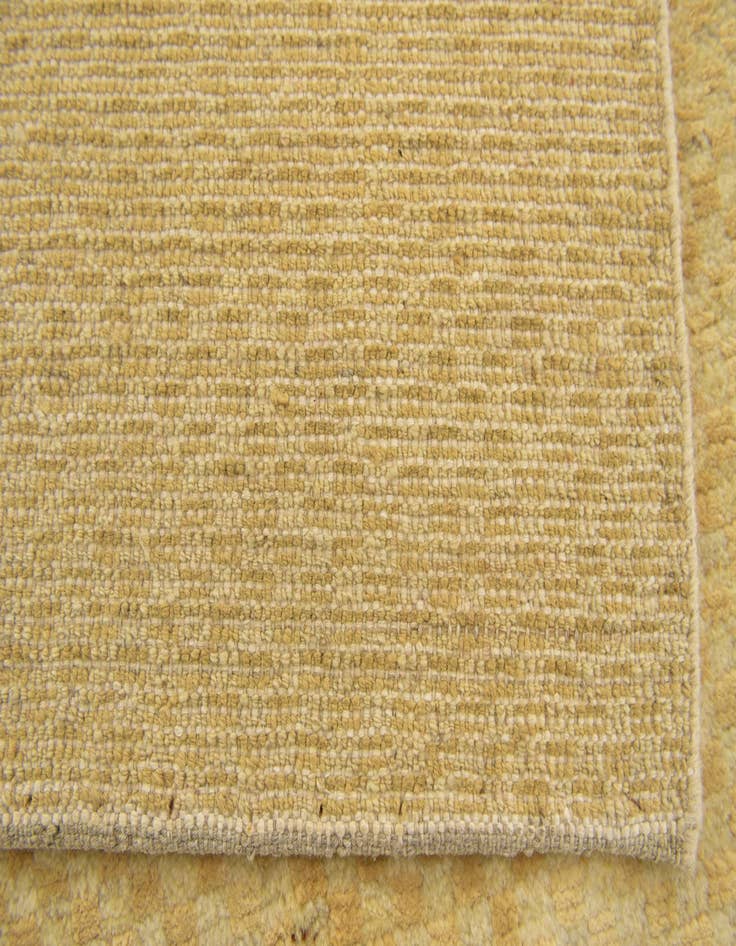 Detail image of  3' 4 x 4' 9  Hand Knotted Kashkuli Gabbeh Wool Rug