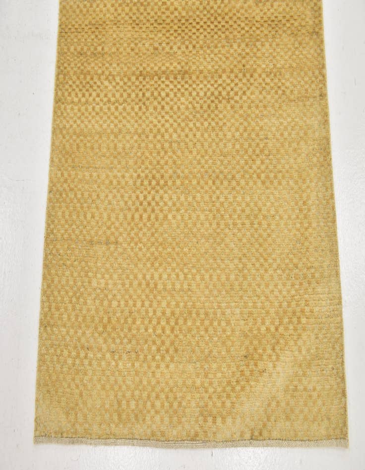 Detail image of  3' 4 x 4' 9  Hand Knotted Kashkuli Gabbeh Wool Rug