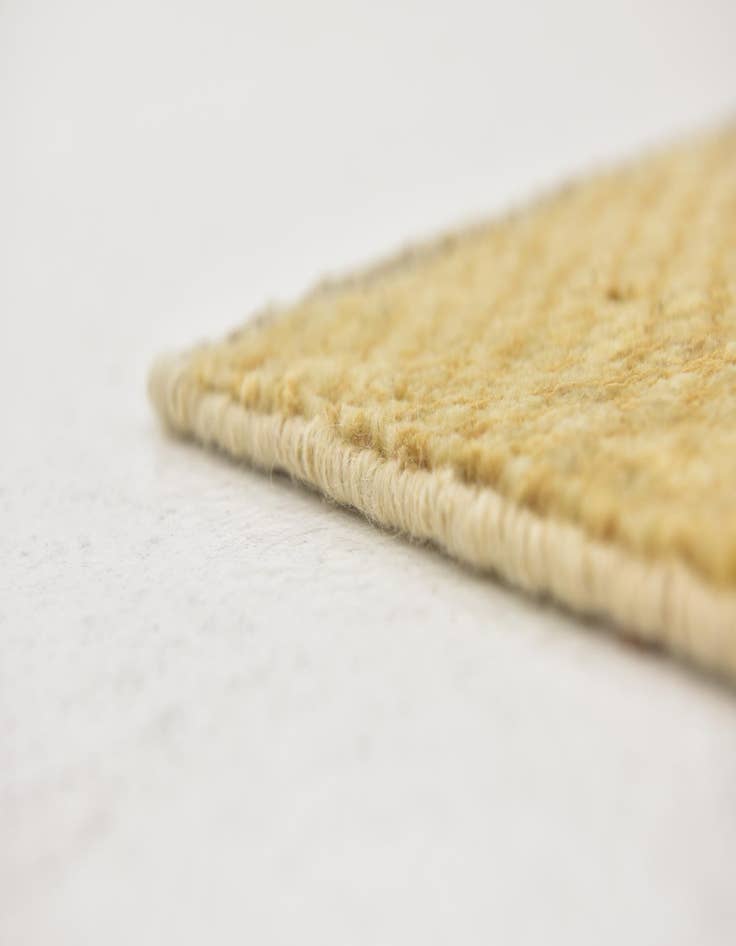 Detail image of  3' 4 x 4' 9  Hand Knotted Kashkuli Gabbeh Wool Rug