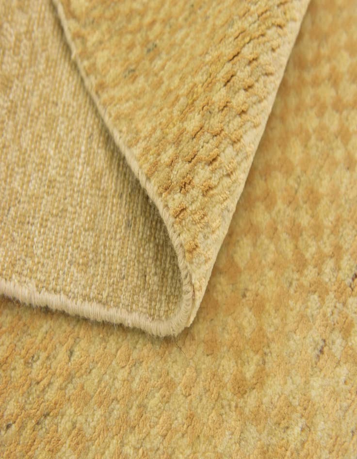 Detail image of  3' 4 x 4' 9  Hand Knotted Kashkuli Gabbeh Wool Rug