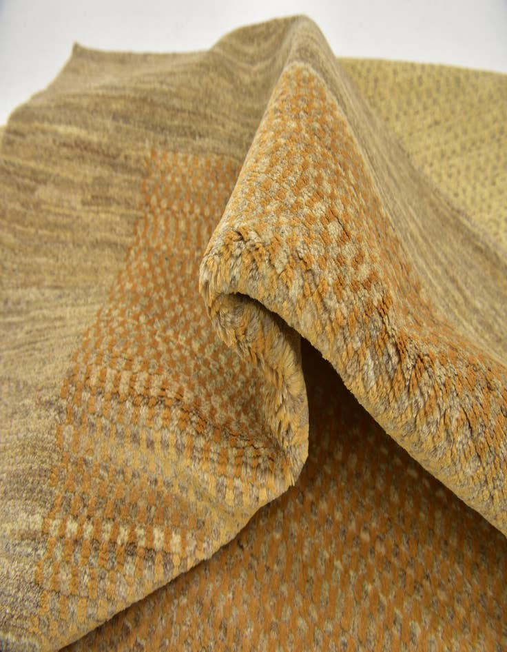 Detail image of  5' x 6' 3  Hand Knotted Kashkuli Gabbeh Wool Rug