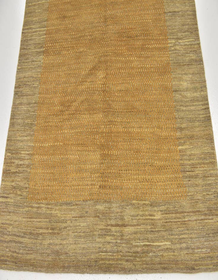 Detail image of  5' x 6' 3  Hand Knotted Kashkuli Gabbeh Wool Rug