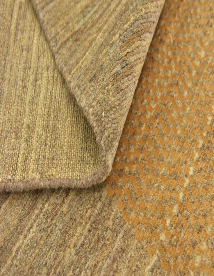 Detail image of  5' x 6' 3  Hand Knotted Kashkuli Gabbeh Wool Rug