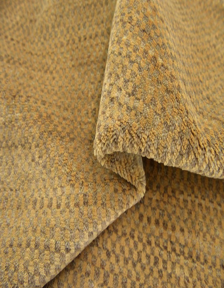 Detail image of  4' 7 x 6'  Hand Knotted Kashkuli Gabbeh Wool Rug