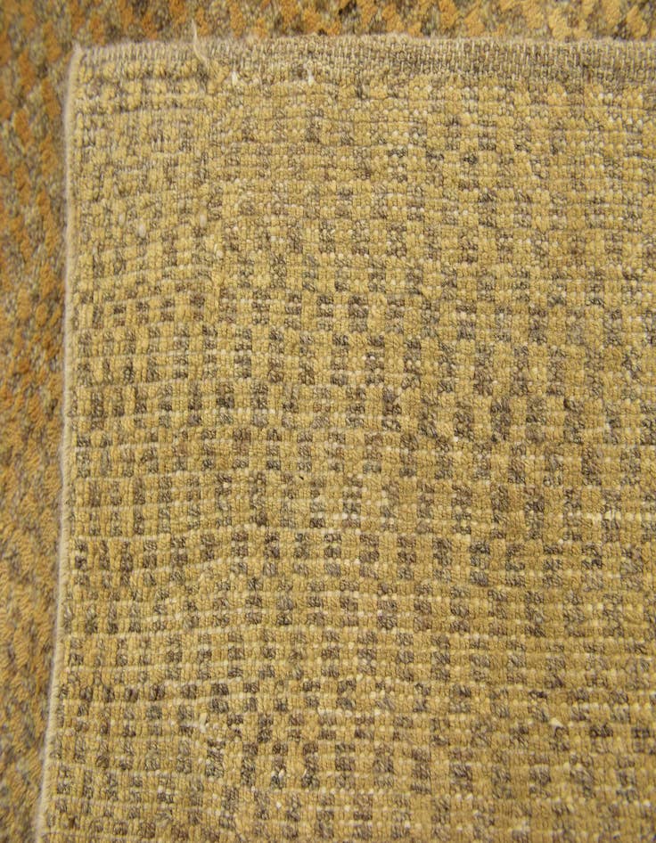 Detail image of  4' 7 x 6'  Hand Knotted Kashkuli Gabbeh Wool Rug