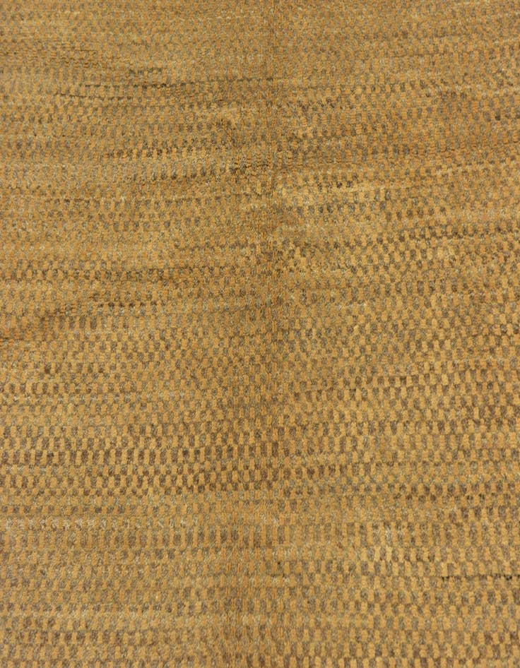 Detail image of  4' 7 x 6'  Hand Knotted Kashkuli Gabbeh Wool Rug