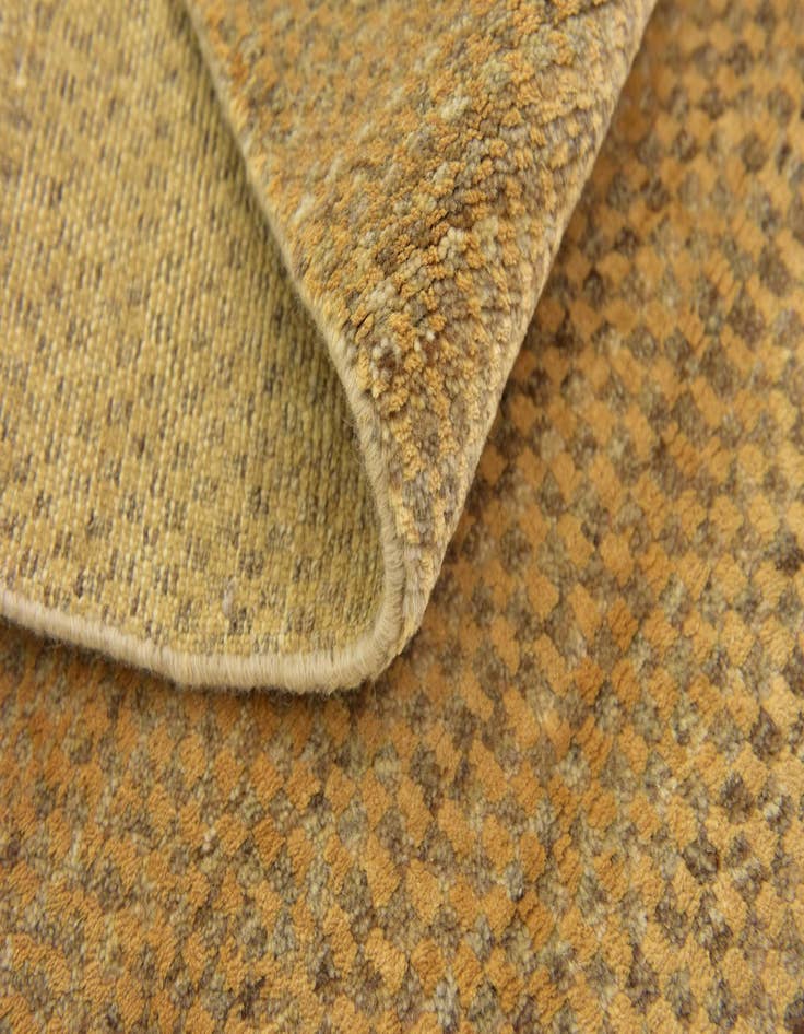 Detail image of  4' 7 x 6'  Hand Knotted Kashkuli Gabbeh Wool Rug