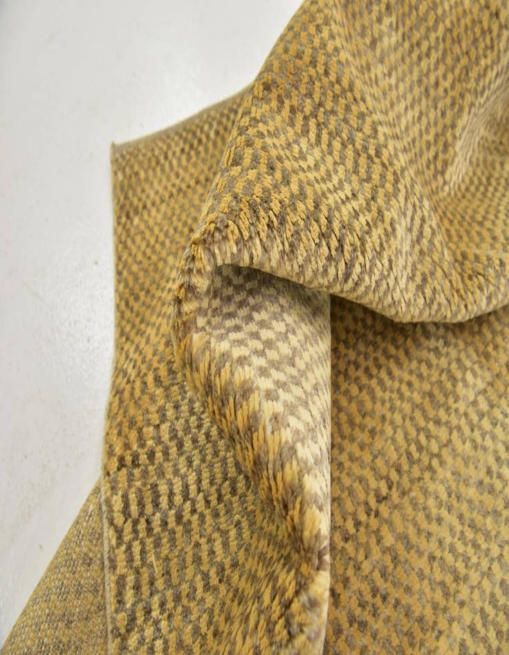 Detail image of  4' 10 x 6' 8  Hand Knotted Kashkuli Gabbeh Wool Rug