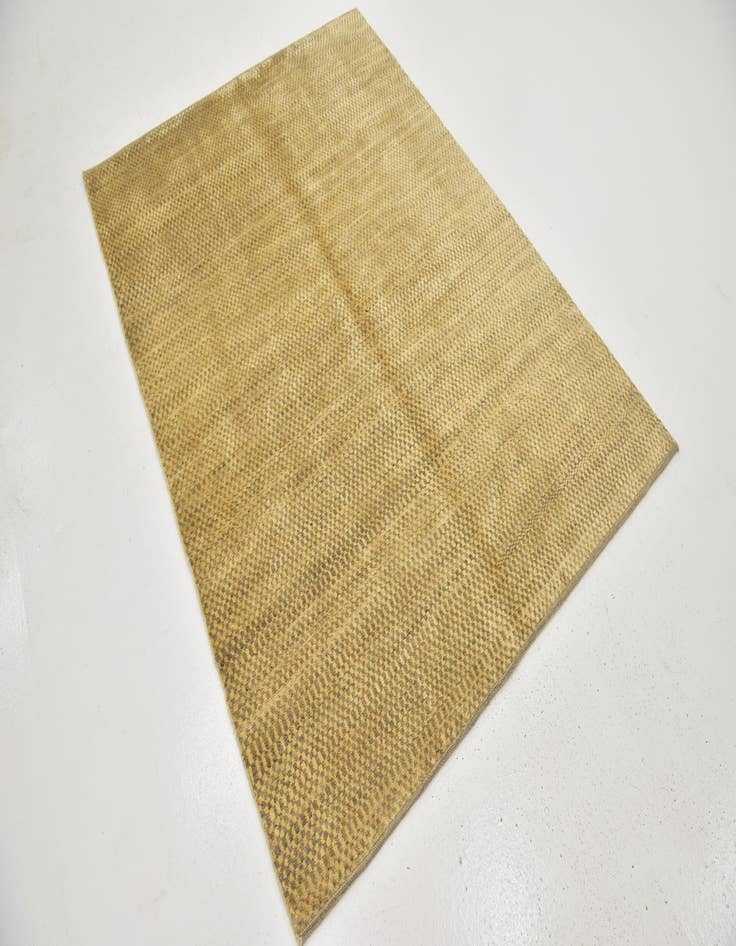 Detail image of  4' 10 x 6' 8  Hand Knotted Kashkuli Gabbeh Wool Rug