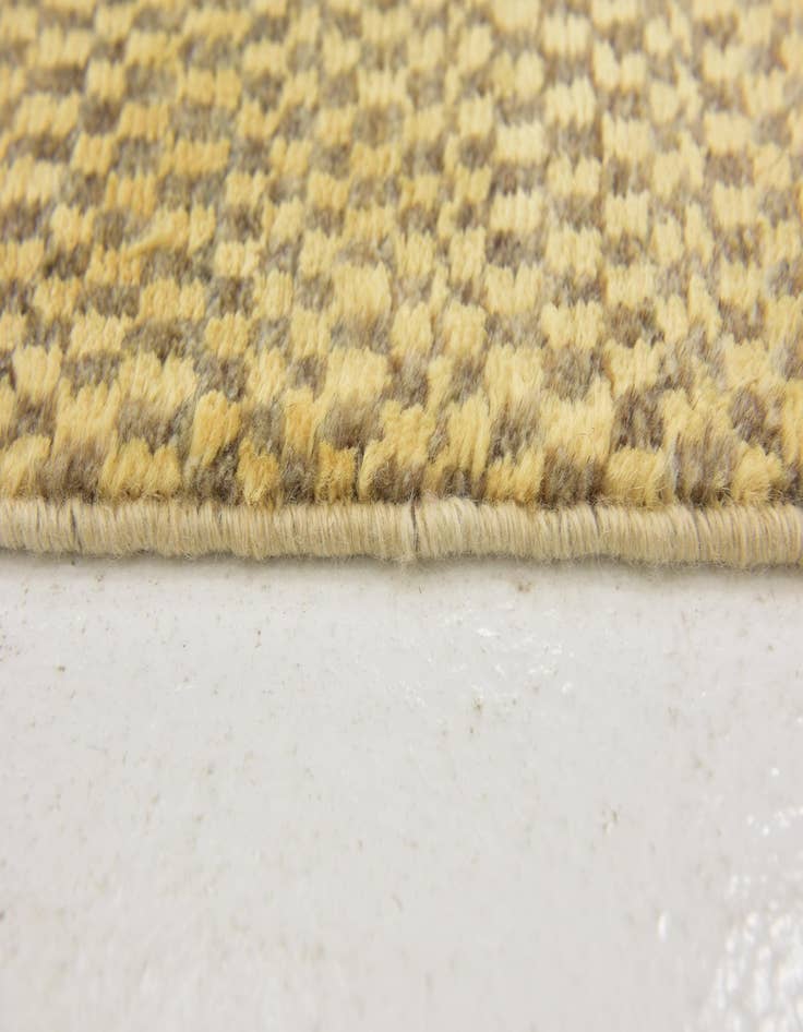 Detail image of  4' 10 x 6' 8  Hand Knotted Kashkuli Gabbeh Wool Rug