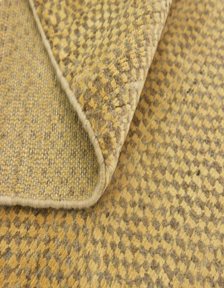 Detail image of  4' 10 x 6' 8  Hand Knotted Kashkuli Gabbeh Wool Rug