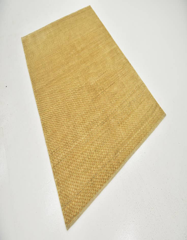 Detail image of  4' 10 x 6' 8  Hand Knotted Kashkuli Gabbeh Wool Rug