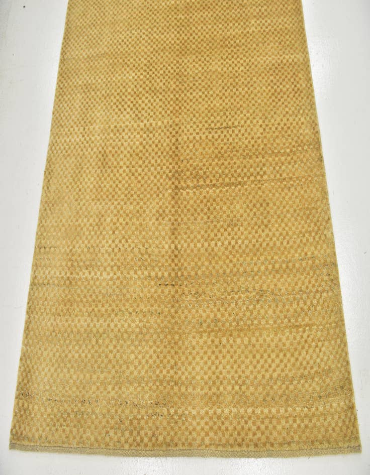 Detail image of  4' 10 x 6' 8  Hand Knotted Kashkuli Gabbeh Wool Rug