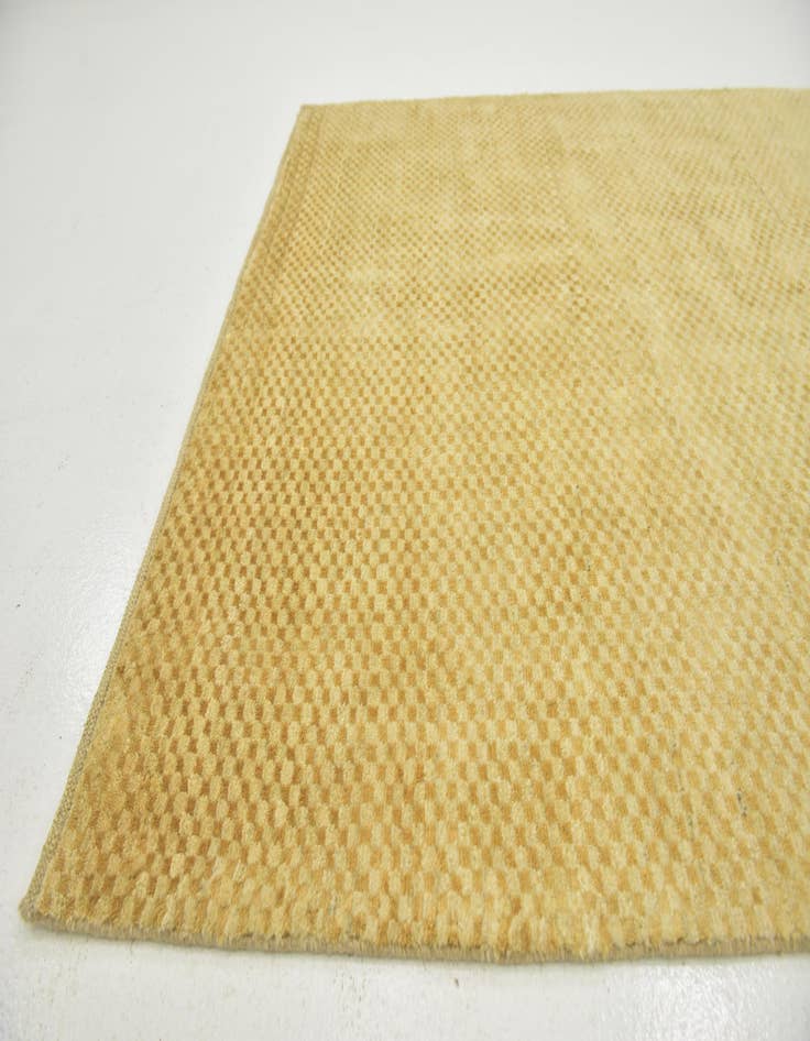 Detail image of  4' 10 x 6' 8  Hand Knotted Kashkuli Gabbeh Wool Rug