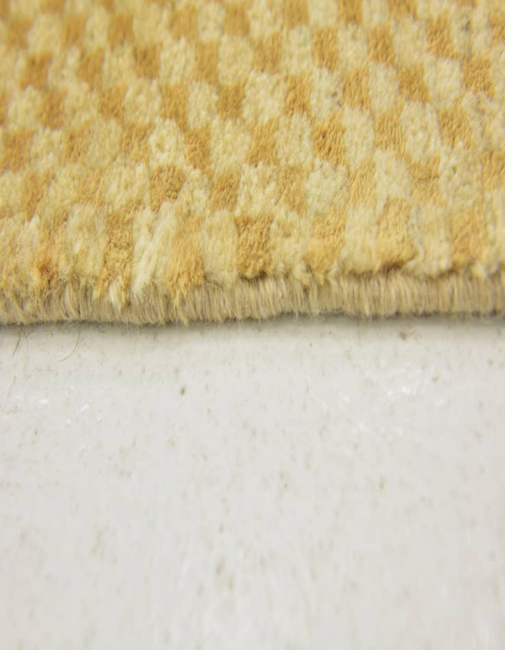 Detail image of  4' 10 x 6' 8  Hand Knotted Kashkuli Gabbeh Wool Rug