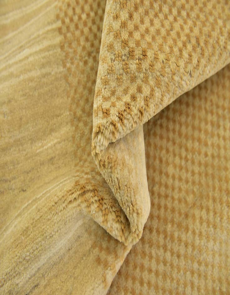 Detail image of  5' 7 x 8'  Hand Knotted Kashkuli Gabbeh Wool Rug