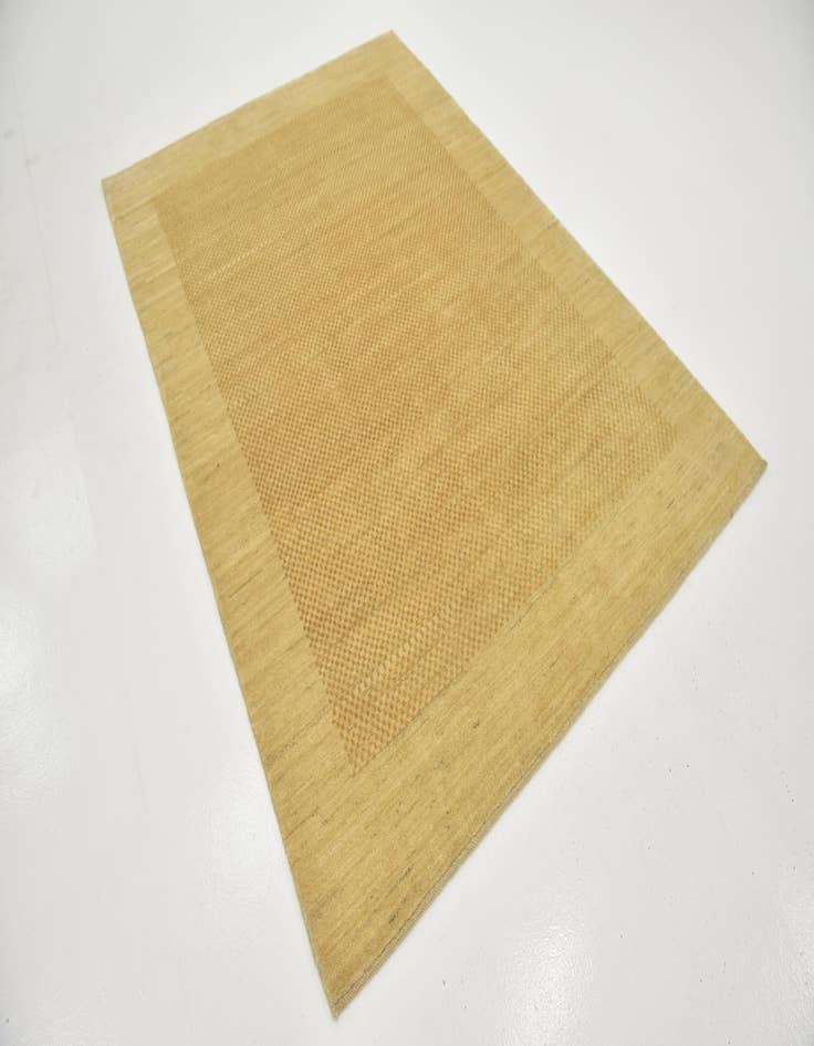 Detail image of  5' 7 x 8'  Hand Knotted Kashkuli Gabbeh Wool Rug