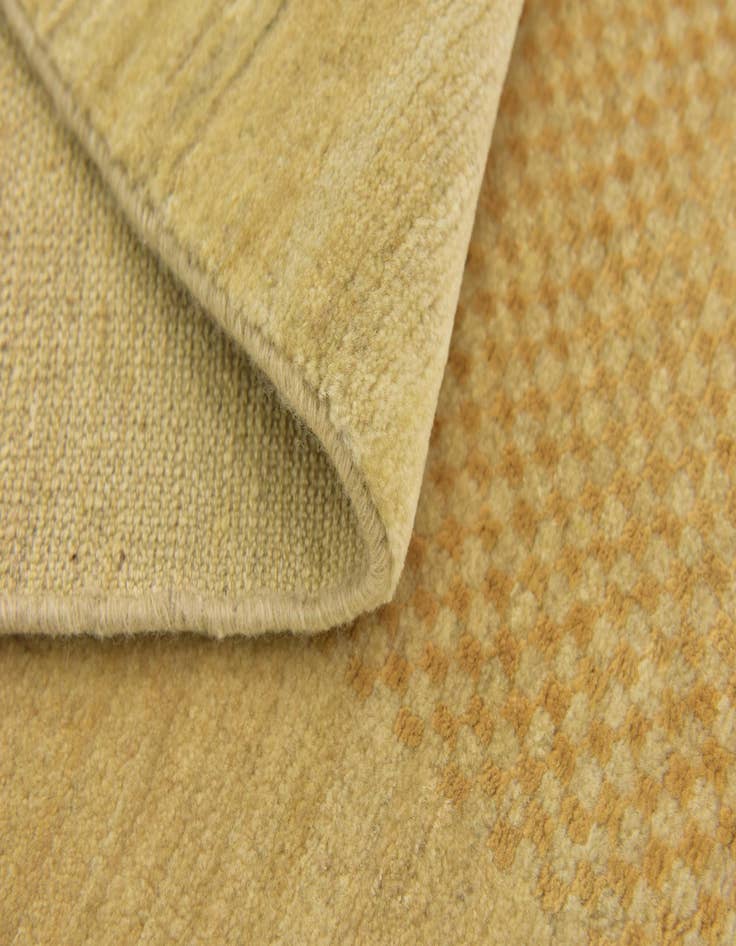 Detail image of  5' 7 x 8'  Hand Knotted Kashkuli Gabbeh Wool Rug