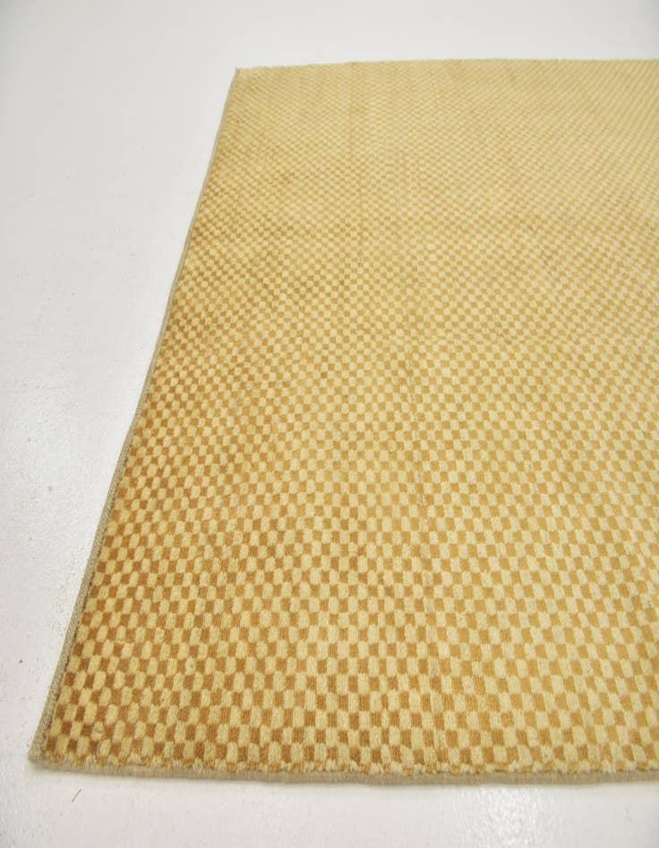 Detail image of  5' x 6' 8  Hand Knotted Kashkuli Gabbeh Wool Rug