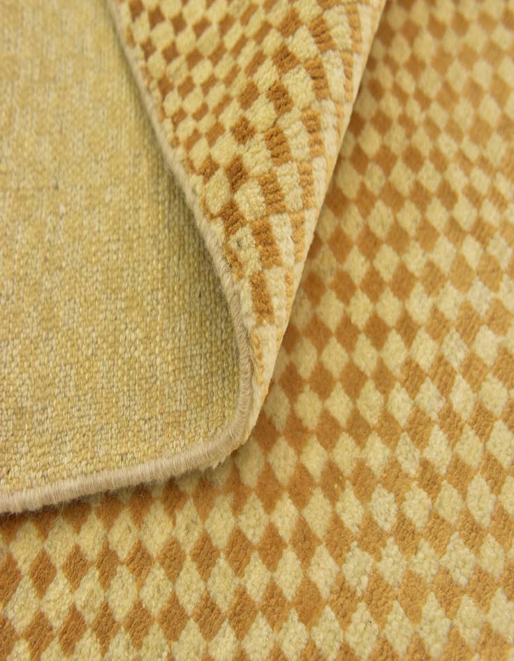 Detail image of  5' x 6' 8  Hand Knotted Kashkuli Gabbeh Wool Rug