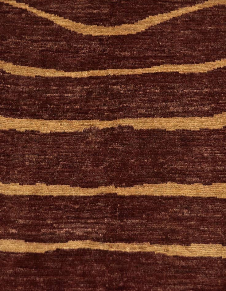 Detail image of  5' 10 x 9' 4  Hand Knotted Kashkuli Gabbeh Wool Rug