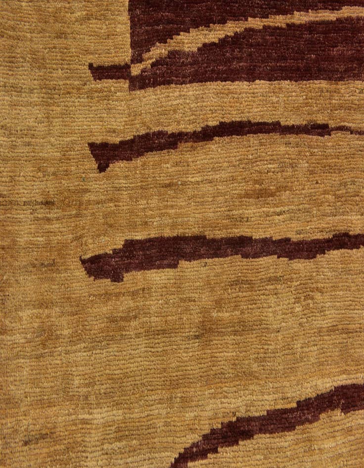 Detail image of  5' 10 x 9' 4  Hand Knotted Kashkuli Gabbeh Wool Rug