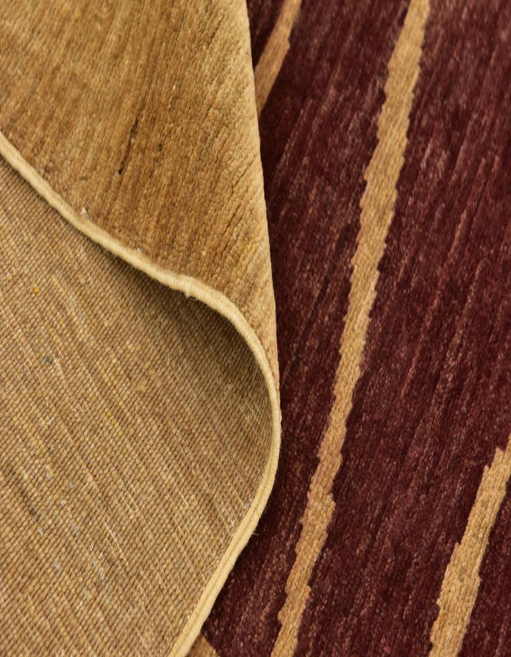 Detail image of  5' 10 x 9' 4  Hand Knotted Kashkuli Gabbeh Wool Rug