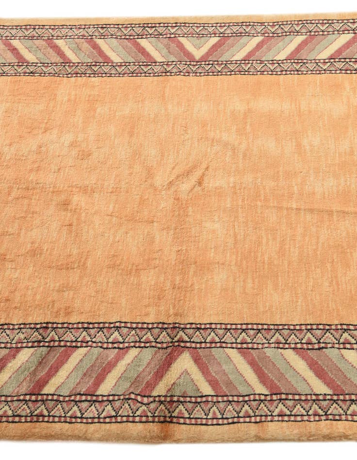 Detail image of  3' 3 x 5' 3  Hand Knotted Kashkuli Gabbeh Oriental Wool Rug