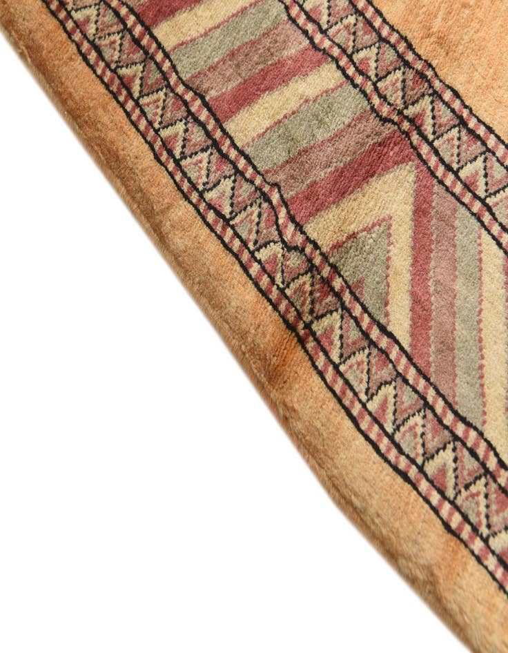 Detail image of  3' 3 x 5' 3  Hand Knotted Kashkuli Gabbeh Oriental Wool Rug