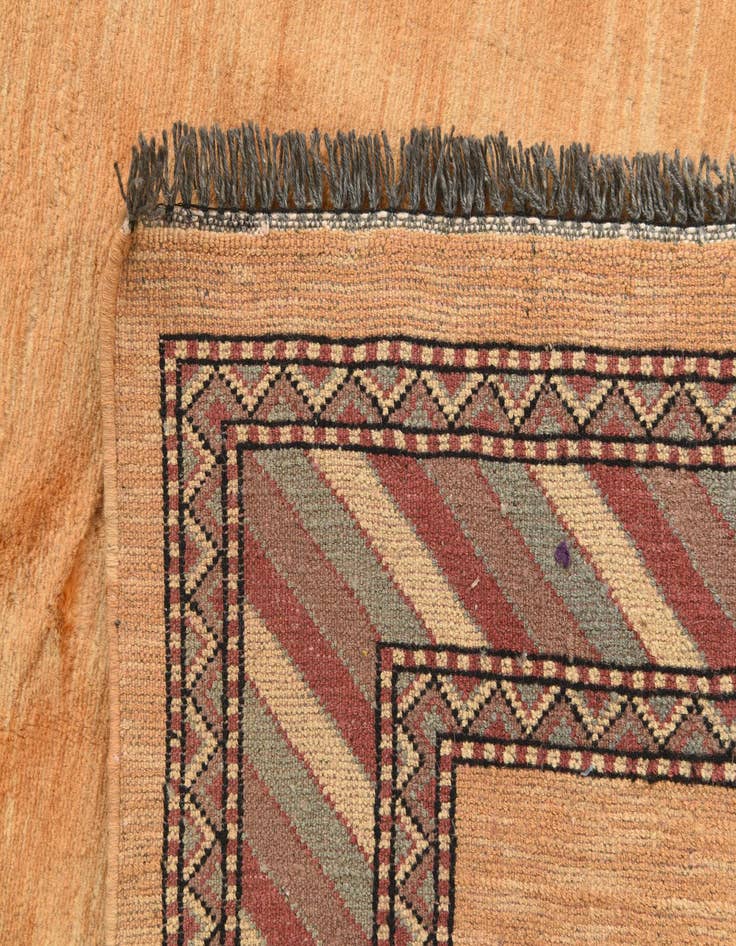 Detail image of  3' 3 x 5' 3  Hand Knotted Kashkuli Gabbeh Oriental Wool Rug
