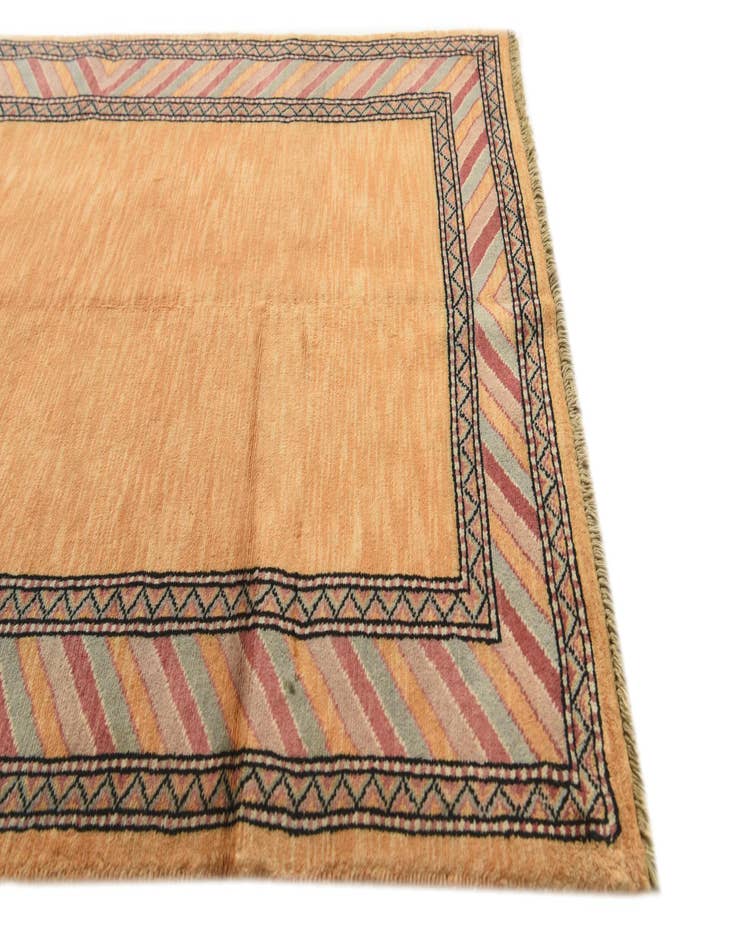 Detail image of  3' 1 x 4' 9  Hand Knotted Kashkuli Gabbeh Oriental Wool Rug