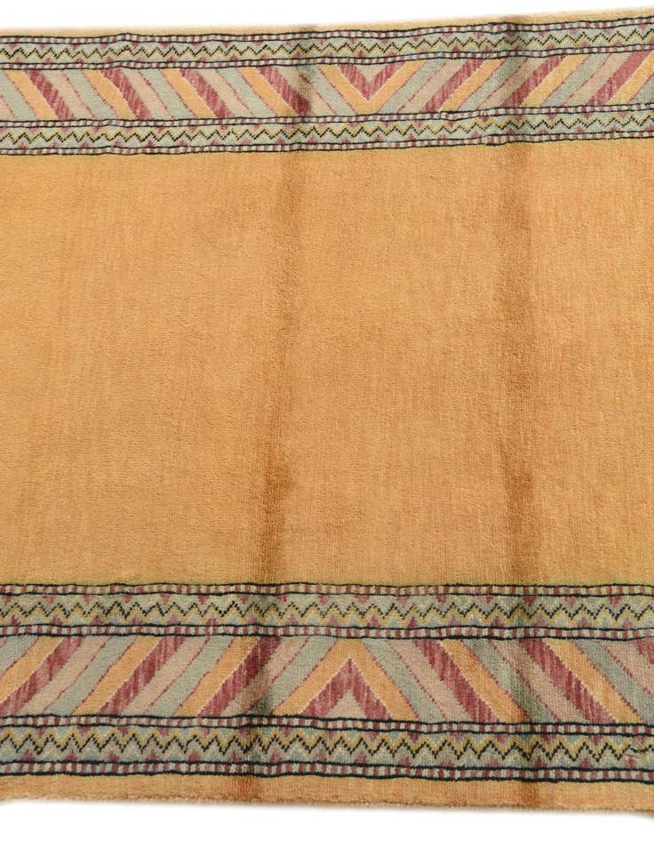 Detail image of  3' 2 x 5'  Hand Knotted Kashkuli Gabbeh Oriental Wool Rug