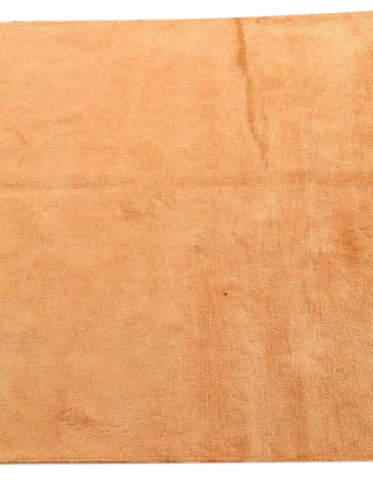 Detail image of  4' 6 x 6' 3  Hand Knotted Kashkuli Gabbeh Oriental Wool Rug