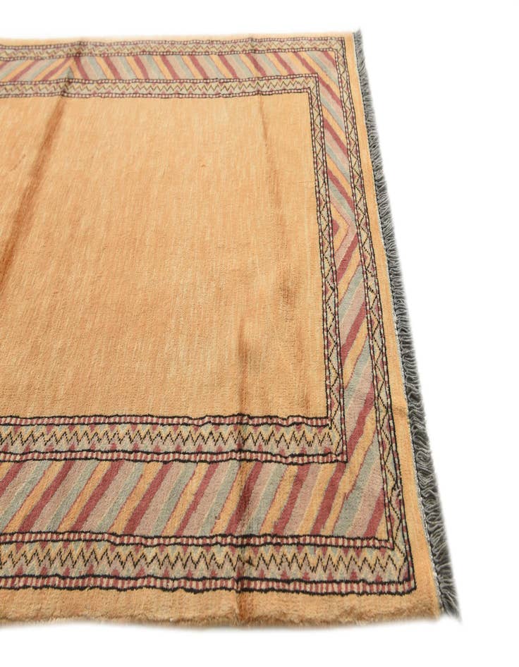 Detail image of  3' 1 x 5'  Hand Knotted Kashkuli Gabbeh Oriental Wool Rug