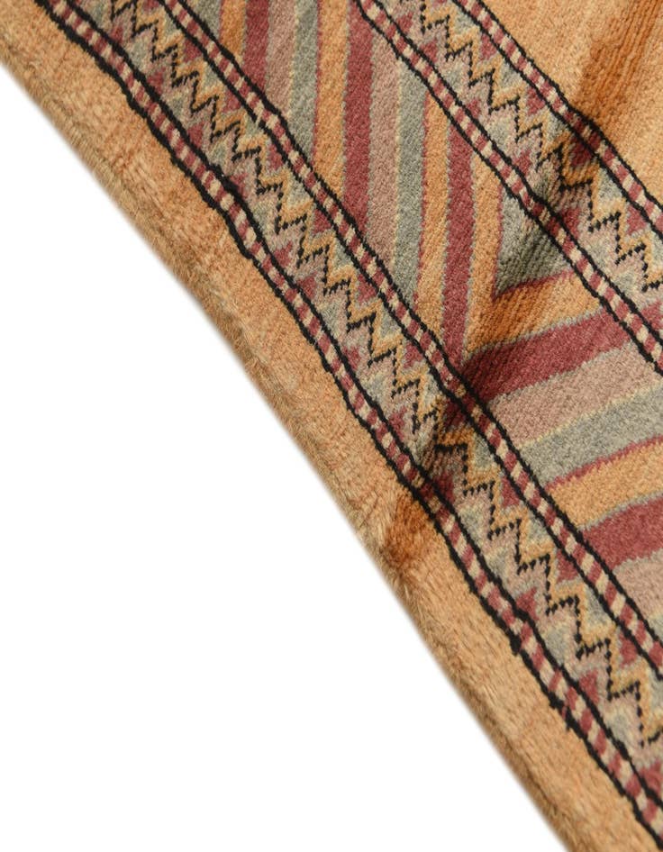 Detail image of  3' 1 x 5'  Hand Knotted Kashkuli Gabbeh Oriental Wool Rug