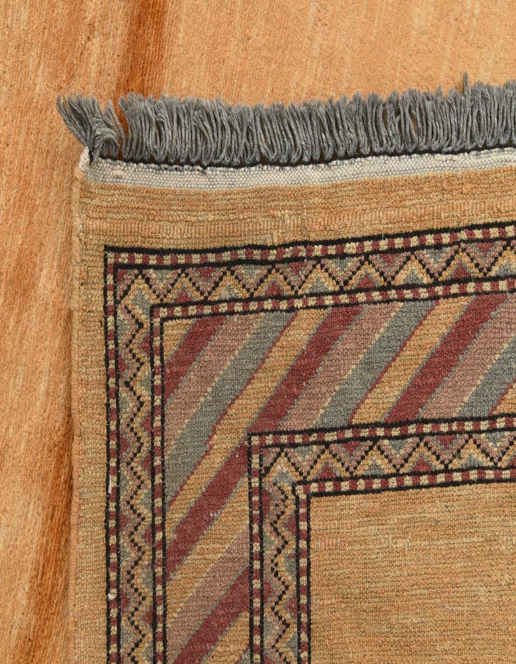 Detail image of  3' 1 x 5'  Hand Knotted Kashkuli Gabbeh Oriental Wool Rug