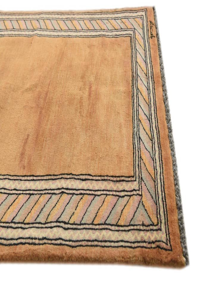 Detail image of  2' 8 x 4' 1  Hand Knotted Kashkuli Gabbeh Oriental Wool Rug