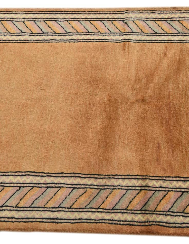 Detail image of  2' 8 x 4' 1  Hand Knotted Kashkuli Gabbeh Oriental Wool Rug