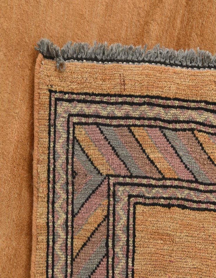 Detail image of  2' 8 x 4' 1  Hand Knotted Kashkuli Gabbeh Oriental Wool Rug