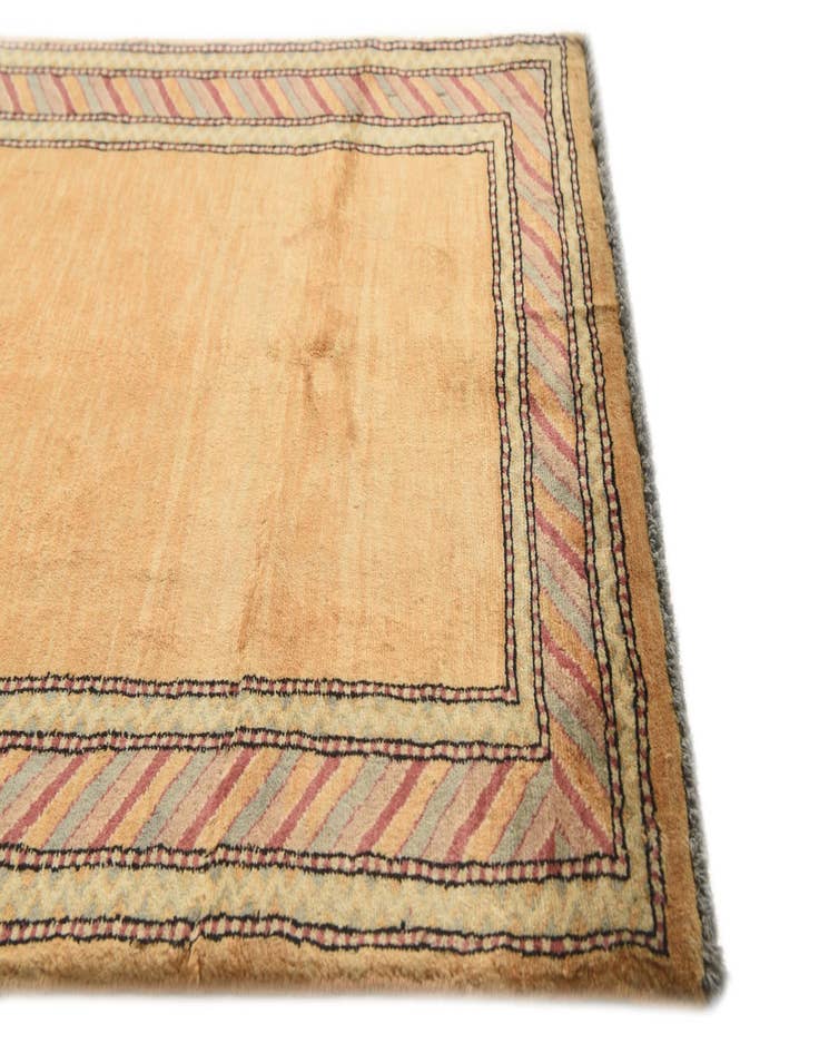 Detail image of 2' 8 x 4' 5 Hand Knotted Kashkuli Gabbeh Oriental Wool Rug