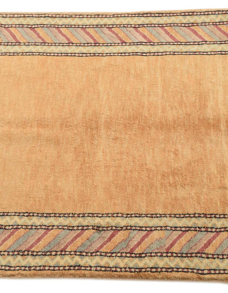 Detail image of 2' 8 x 4' 5 Hand Knotted Kashkuli Gabbeh Oriental Wool Rug