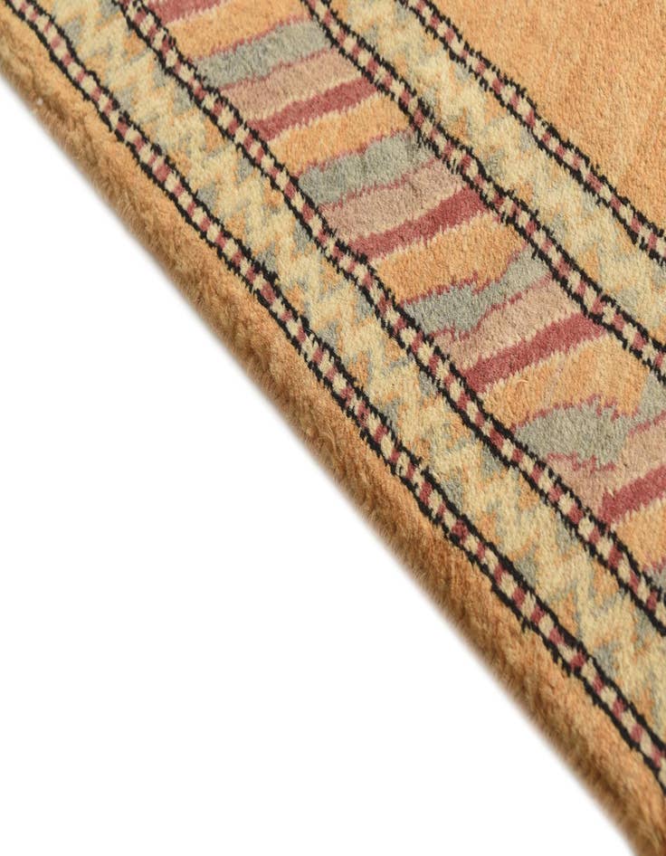 Detail image of 2' 8 x 4' 5 Hand Knotted Kashkuli Gabbeh Oriental Wool Rug