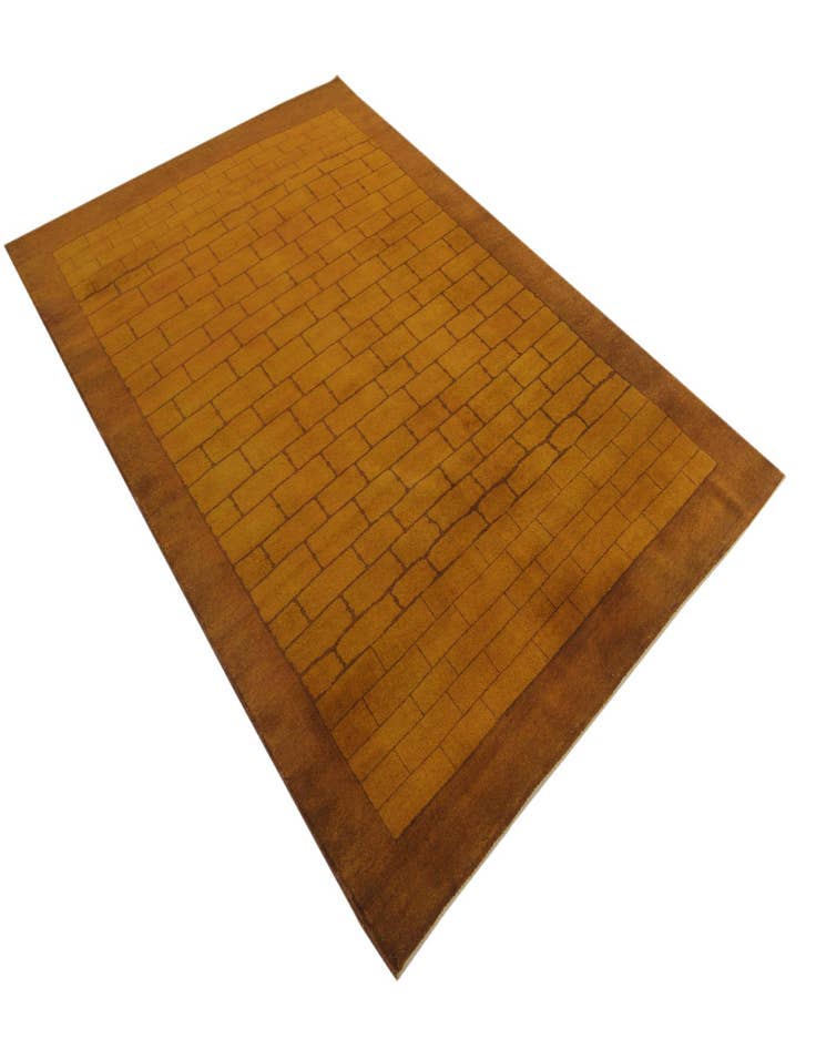 Detail image of  5' 5 x 7' 10  Hand Knotted Kashkuli Gabbeh Wool Rug