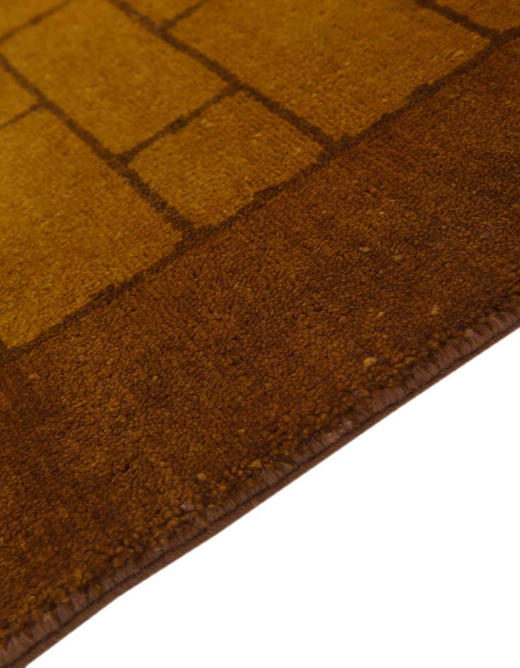 Detail image of  5' 5 x 7' 10  Hand Knotted Kashkuli Gabbeh Wool Rug