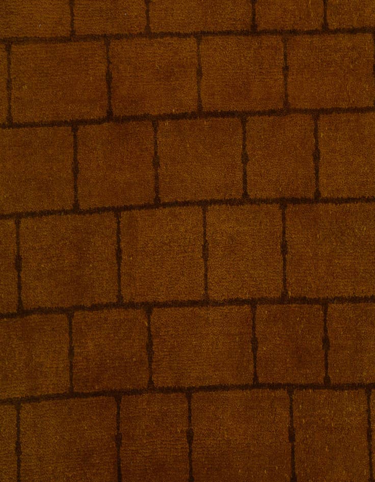 Detail image of  5' 5 x 7' 10  Hand Knotted Kashkuli Gabbeh Wool Rug