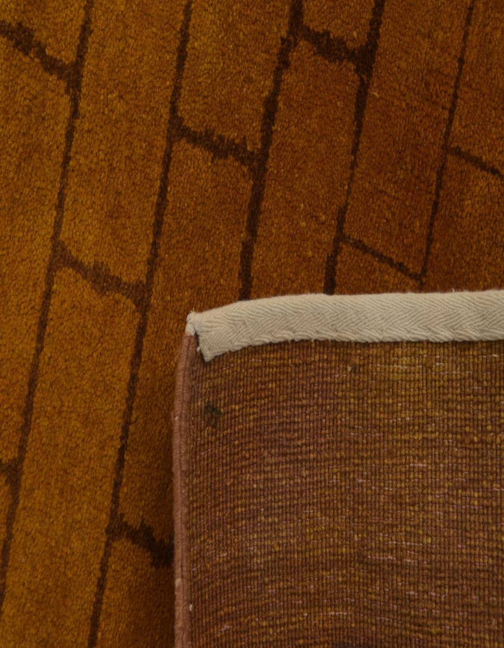 Detail image of  5' 5 x 7' 10  Hand Knotted Kashkuli Gabbeh Wool Rug