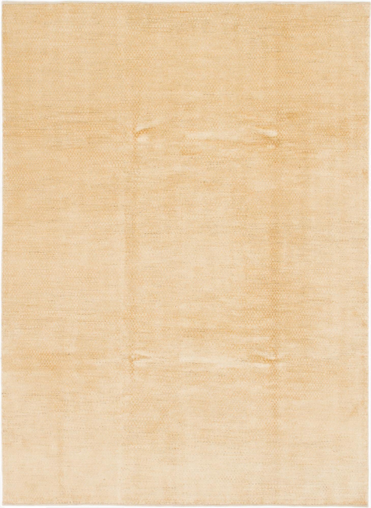  6' 8 x 9' 2  Hand Knotted Kashkuli Gabbeh Wool Rug